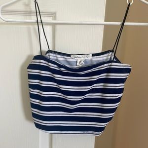 Stripped crop top